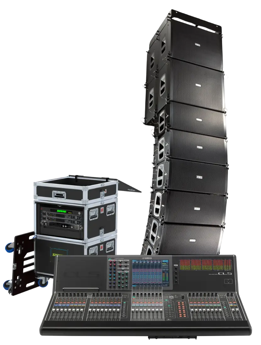Installation audio événement professionnel
